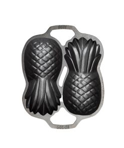 Seasoned Cast Iron Pineapple Pan