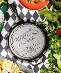 10.25 Inch Seasoned Cast Iron Kentucky Derby Skillet