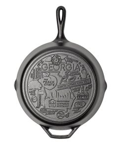 American Road Trip: 12 Inch Seasoned Cast Iron Skillet. Georgia