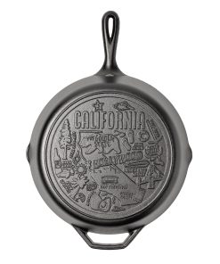 American Road Trip: 12 Inch Seasoned Cast Iron Skillet. California