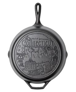 American Road Trip: 12 Inch Seasoned Cast Iron Skillet. Connecticut