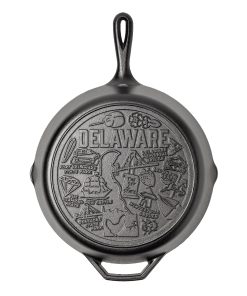 American Road Trip: 12 Inch Seasoned Cast Iron Skillet. Delaware
