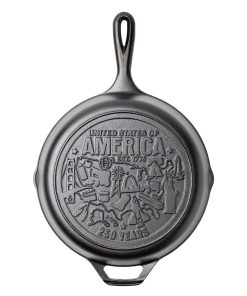 Lodge 10.25 Inch Seasoned Cast Iron Skillet. USA Icons