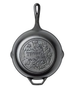 Lodge Chef Collection 10 Inch Seasoned Cast Iron Skillet. USA Frontier
