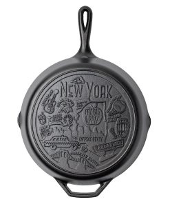 American Road Trip: 12 Inch Seasoned Cast Iron Skillet. New York
