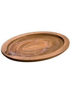 Oval Wood Underliner